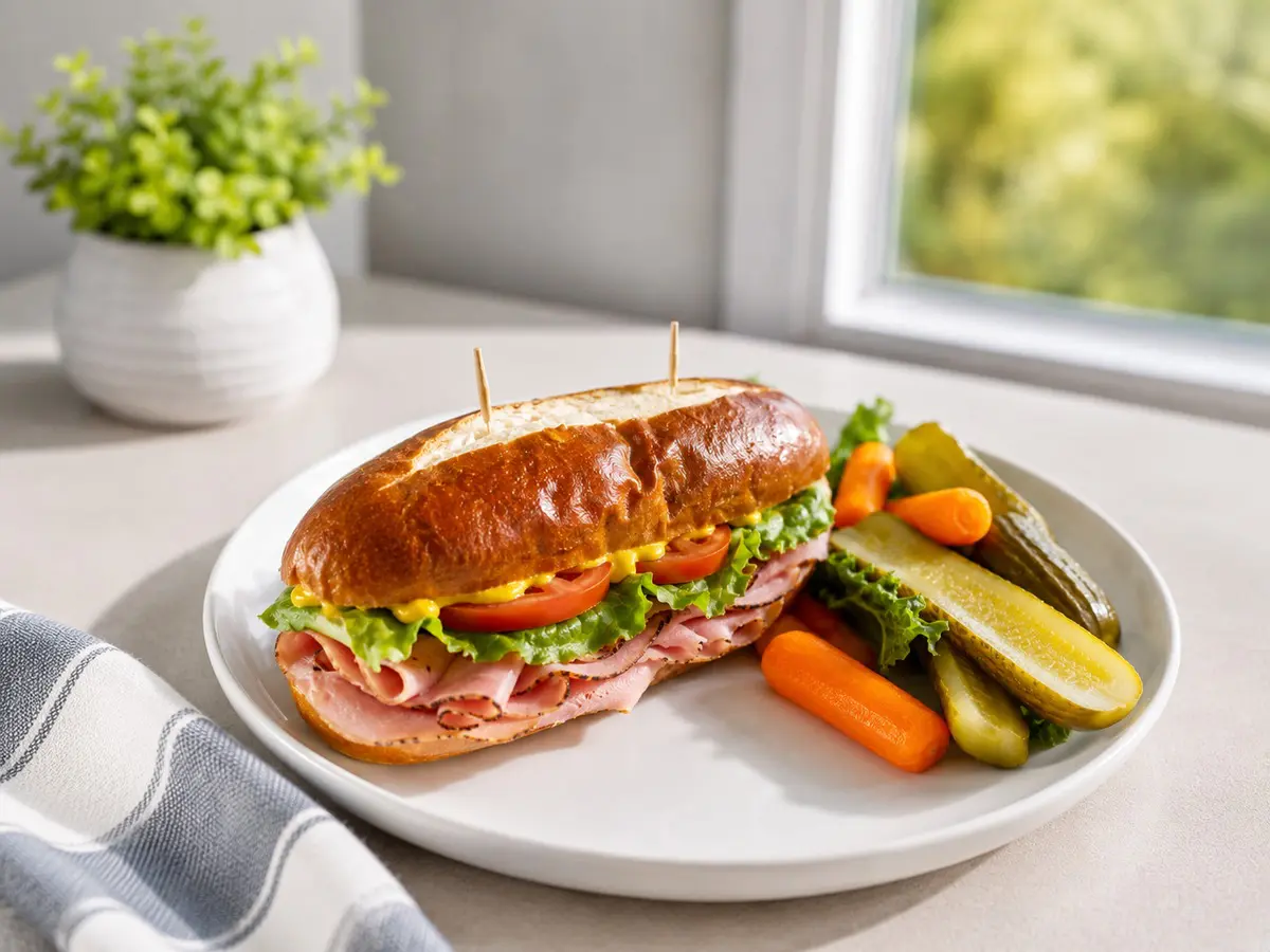 Black Forest Ham Sandwich