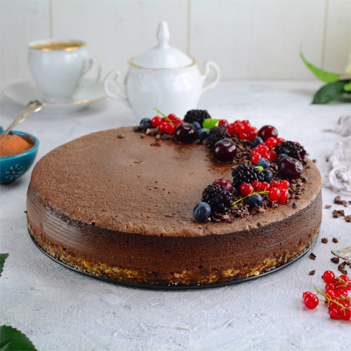 RUSSISCHER ZUPFKUCHEN (CHOCOLATE CHEESECAKE) - Isabel Cakes It