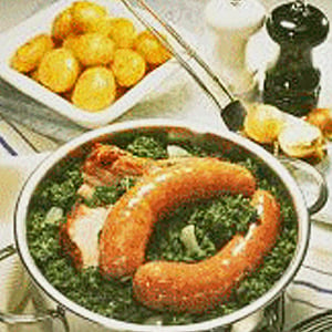 Sausage in a Kale Stew