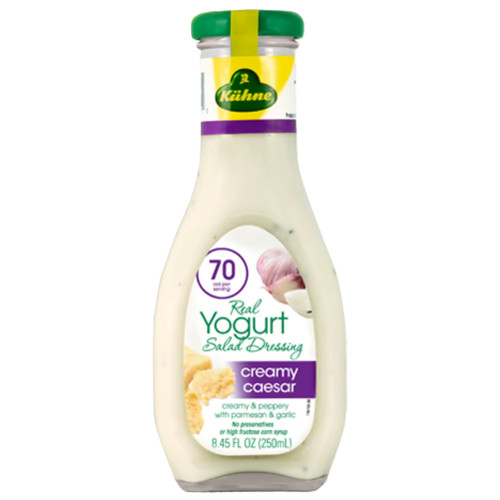 Kuehne Real Yogurt Salad Dressing Creamy Cesar 8.45 oz.