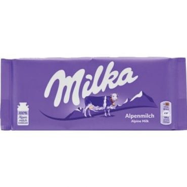 Milka Alpenmilch Chocolate Bar