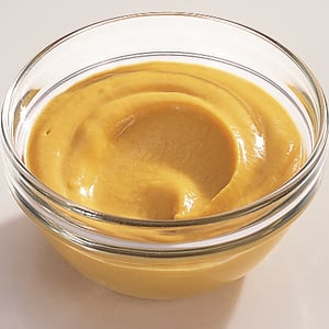 A Jar of Swirled Mustard