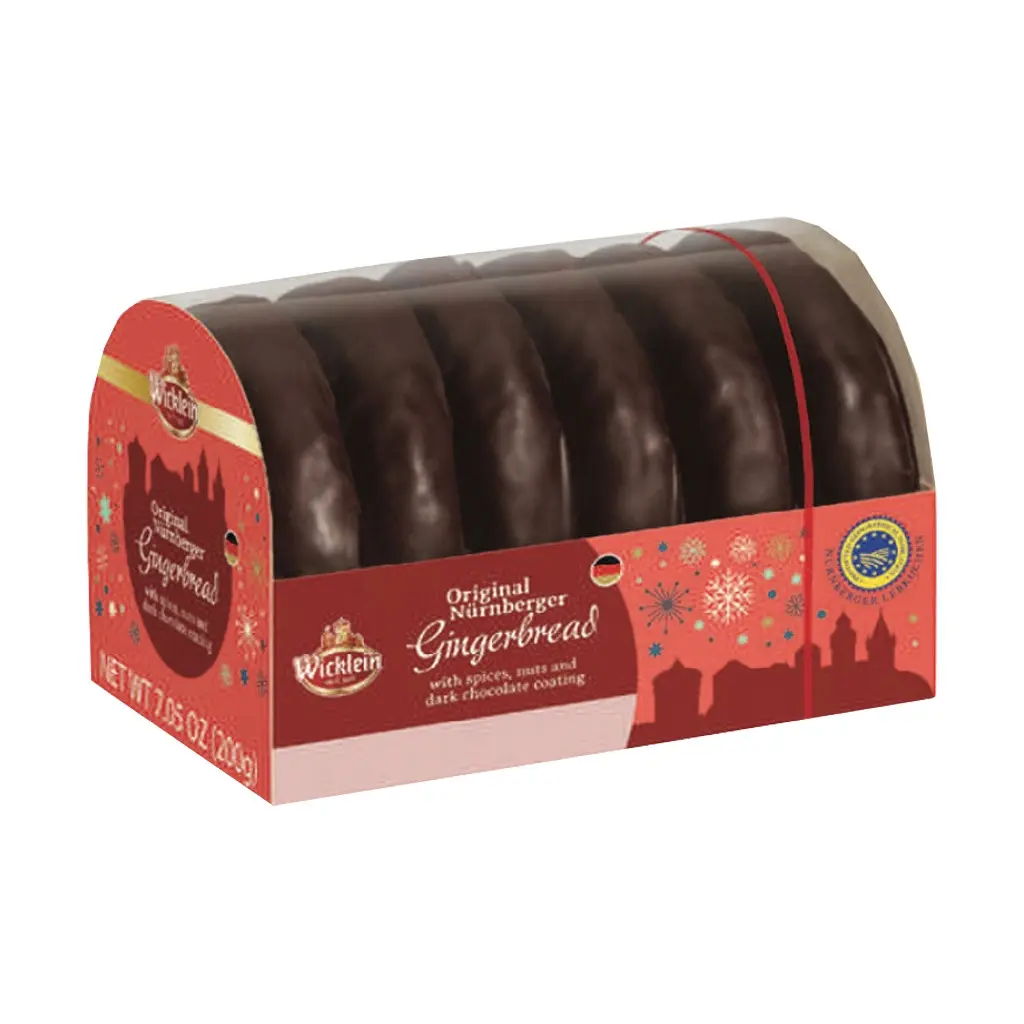 Wicklein Oblaten Lebkuchen Chocolate 14% Nuts