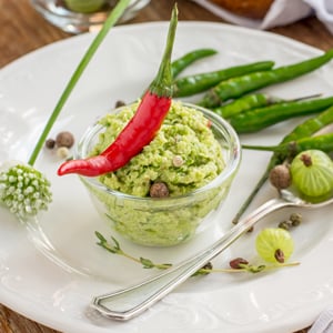 Bavarian Blue Cheese Mousse