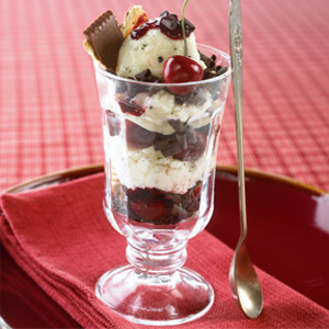 Black Forest Ice Cream Parfait 