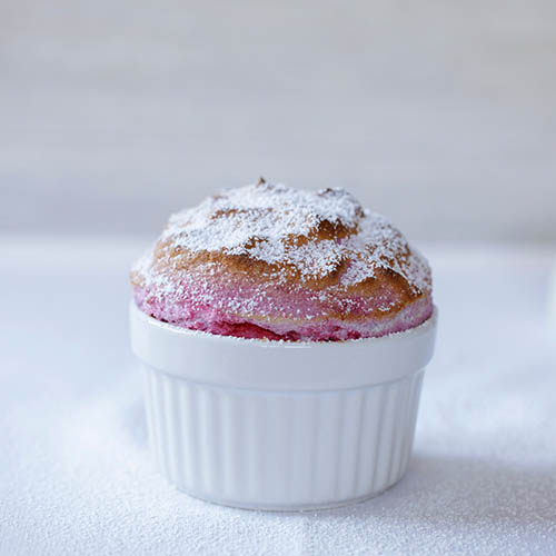 Cherry souffle