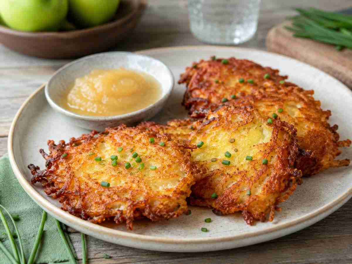 Crispy German Potato Pancakes