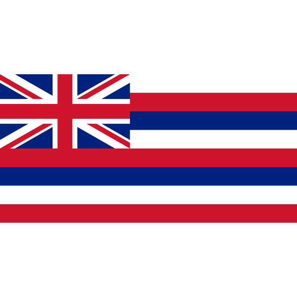 in Hawaii State Flag