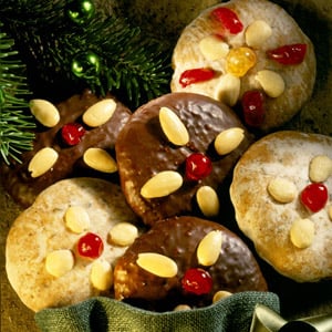Glazed Lebkuchen Rounds, Traditional German Christmas Cookies