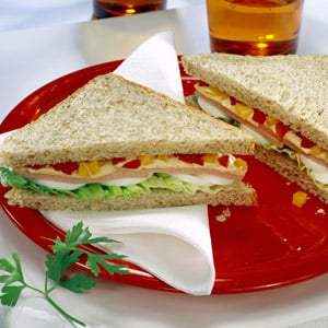 Flesichwurst Sandwiches