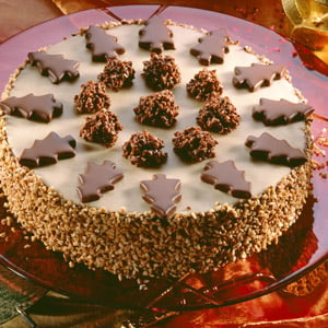 Marzipan Chocolate Cake