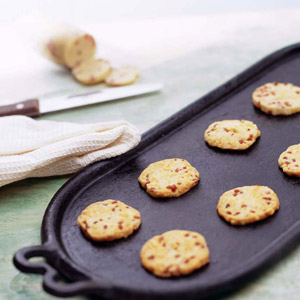 Savory Black Forest Shortbread