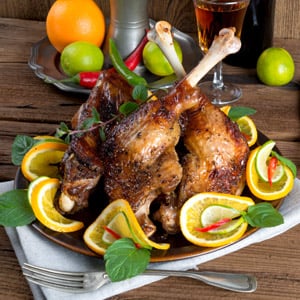 Holiday Roast Goose for St. Martin's Day