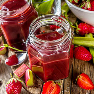 Strawberry Rhubarb Jam