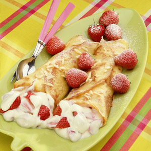 Strawberry Crêpes - Germanfoods.org