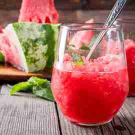 Watermelon granita