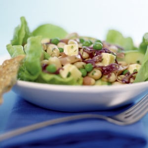 White Bean Pea Salad